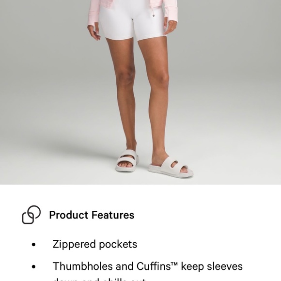 Lululemon Define Jacket in Strawberry Milkshake - Picture 5 of 9